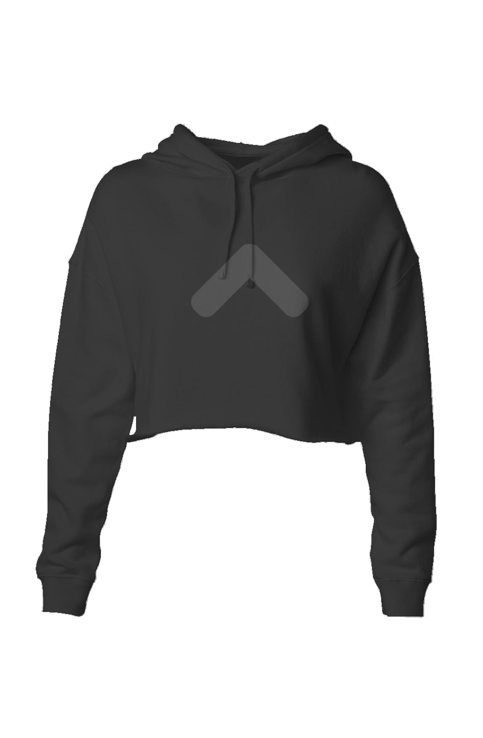 TopLightweight Crop Hoodie BLK