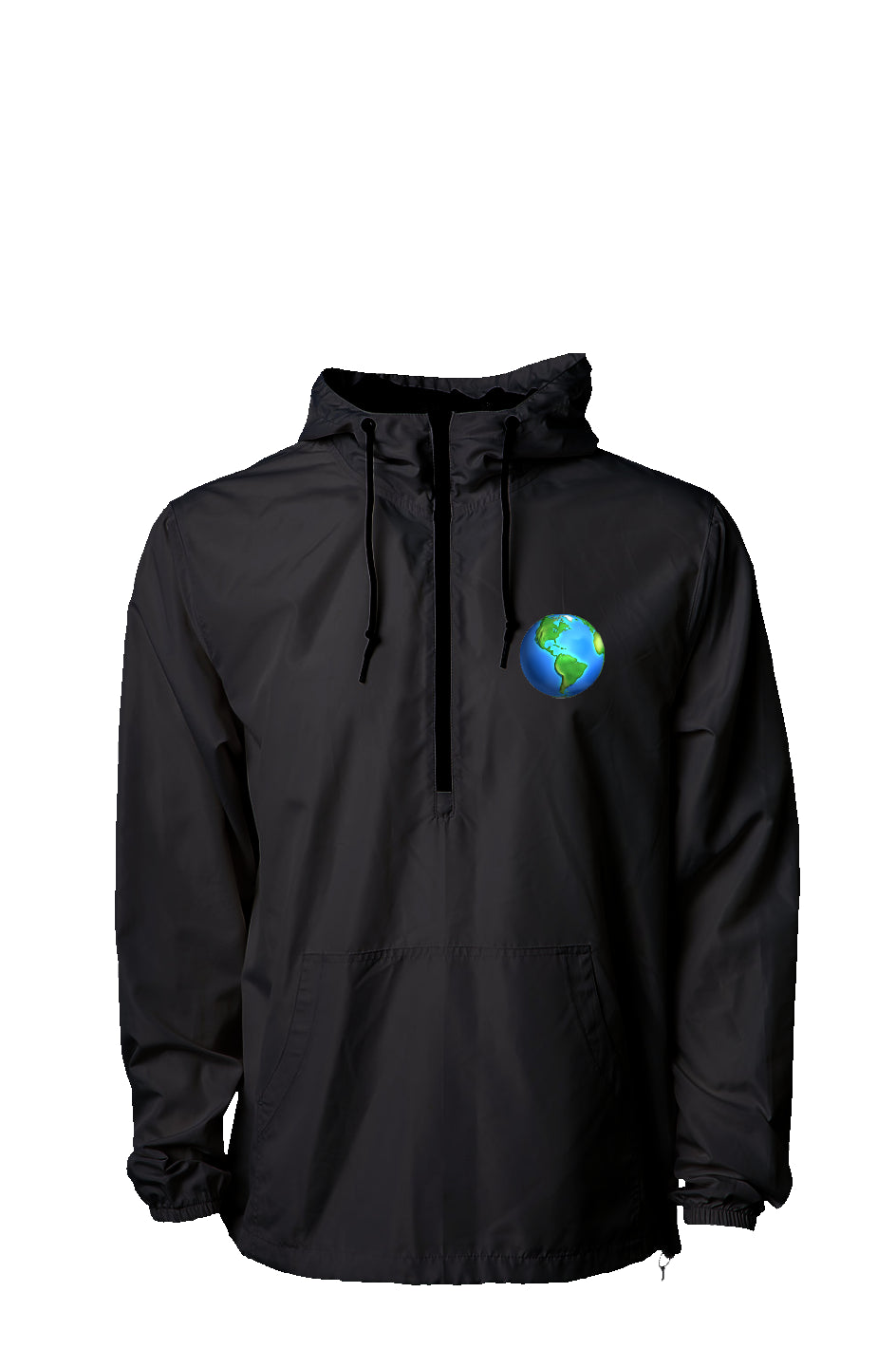 TopLightweight Pullover WindbreakerBLK