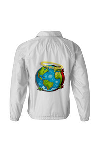 Top Wht 3 Coach's Jacket