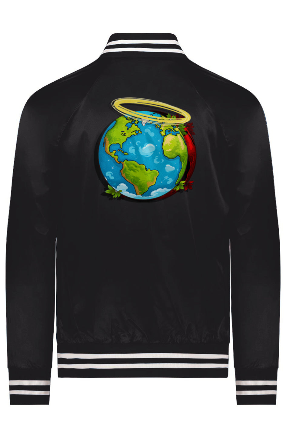 Autumn 2 Striped Jacket BLK – In the World LLC