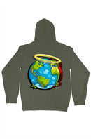 Top DTM pullover hoody MILIGREEN